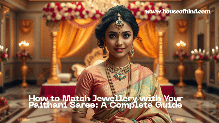 How to Match Jewellery with Your Paithani Saree: A Complete Guide