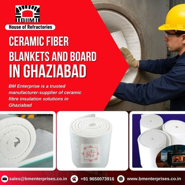 Best Quality Ceramic Fiber Blankets Supplier in Ghaziabad – BM Enterprises