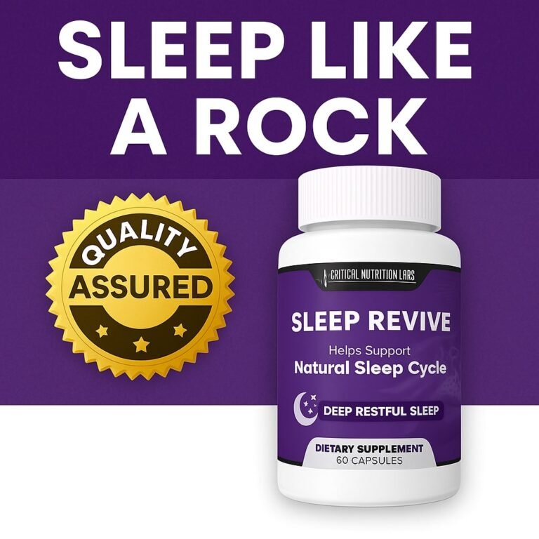 Sleep Revive™ – Wake Up Rested, Recharged, and Ready to Thrive
