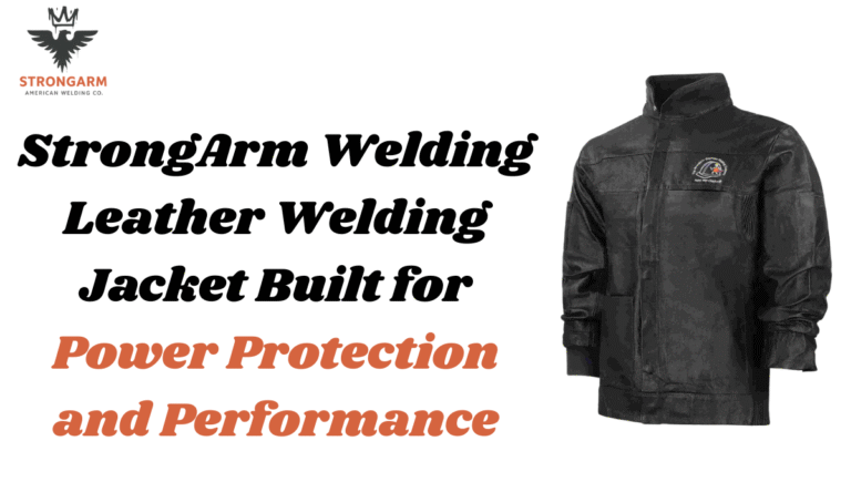 StrongArm Welding Leather Welding Jacket