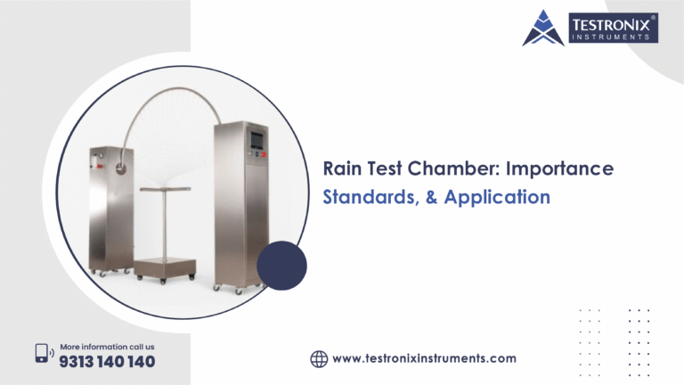 Top 5 Uses of Rain Test Chambers in Industrial Testing