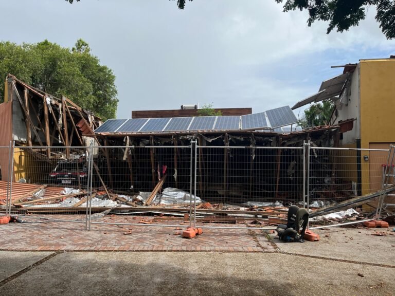 Demolition in Fig Tree Pocket