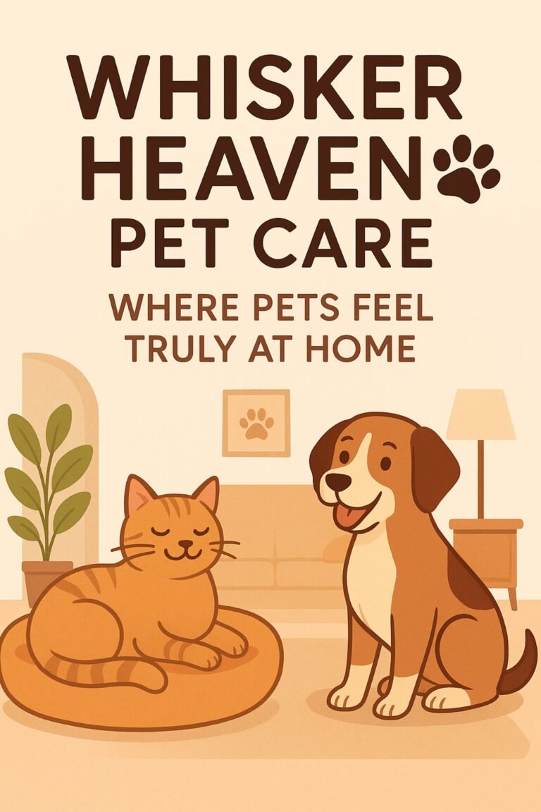 Whisker Heaven Pet Care – Where Pets Feel Truly at Home