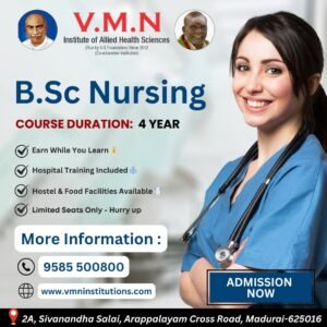 V.M.N Institute Of Allied Health Sciences – The Best B.Sc Nursing College in Madurai