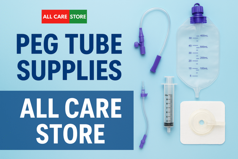 Premium PEG Tube Supplies for Safe Feeding Solutions by All Care Store
