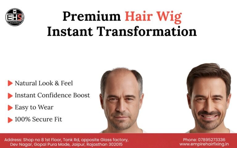Hair Patch in Jaipur – Empire Hair Fixing Studio