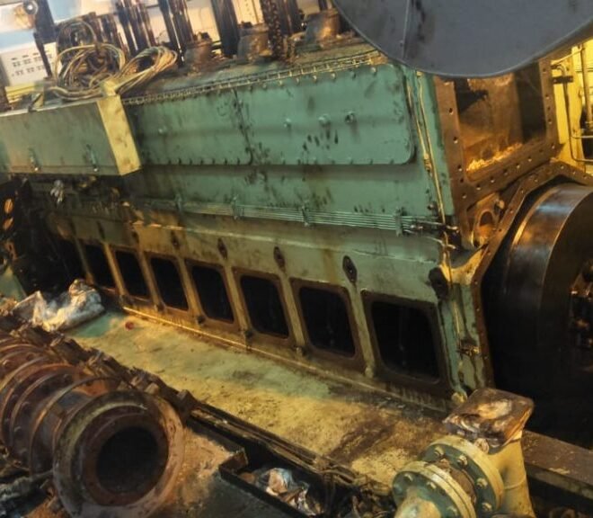 Main Engine Overhauling and Metal Stitching Repair Services