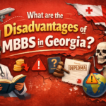 What are the disadvantages of MBBS in Georgia?