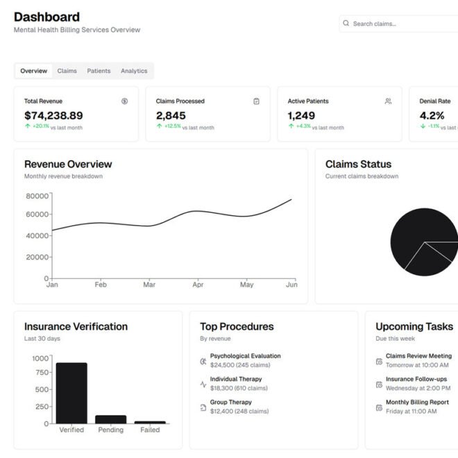 Mental Health Billing Services