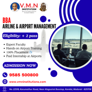 BBA Airline & Airport Management in Madurai – Build Your Global Aviation Career