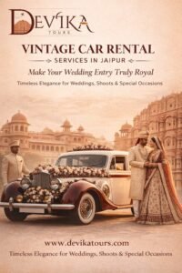 Book Vintage Car Jaipur for Royal Wedding Entry