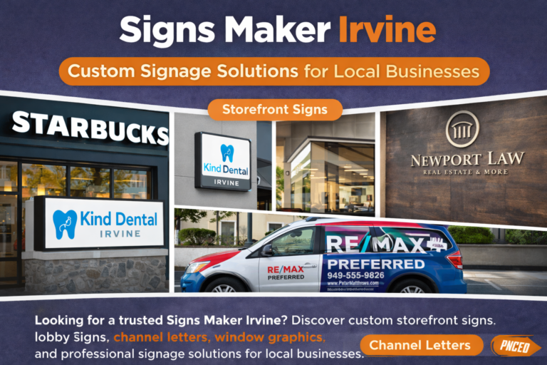 Signs Maker Irvine: Elevate Your Business with Custom Signage