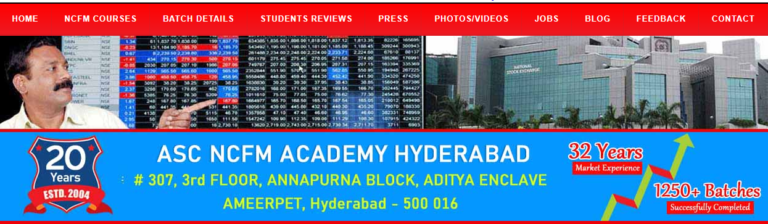 Stock market training in hyderabad