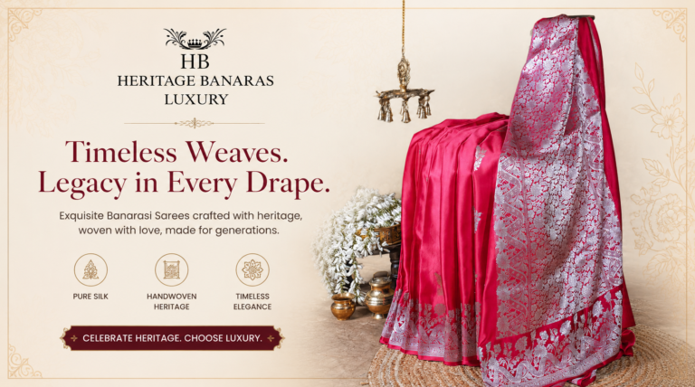 Banarasi Saree Shop in Banaras: A Journey Through Silk Heritage and Timeless Craftsmanship