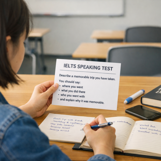 How to Structure Answers for IELTS Cue Cards