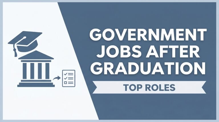 Government Jobs After Graduation – Top Roles