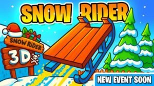 Carving Up Fun: A Guide to Mastering Snow Rider 3D