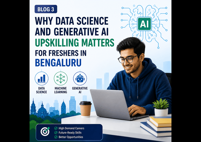Why Data Science and Generative AI Upskilling Matters for Freshers in Bengaluru