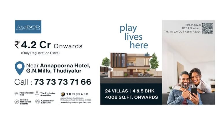 Amber – The Perfect Blend of Luxury, Comfort, and Modern Villa Living