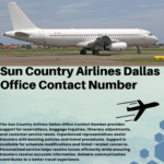 Sun Country Airlines Dallas Office Contact Number +1-888-738-0817