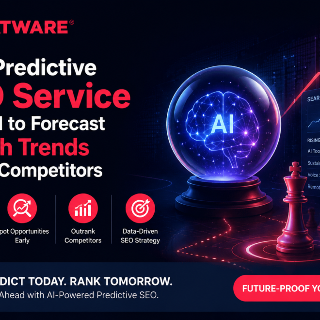 How Predictive SEO Service Uses AI to Forecast Search Trends Before Competitors