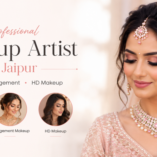 Why Choose a Professional Makeup Artist in Jaipur?