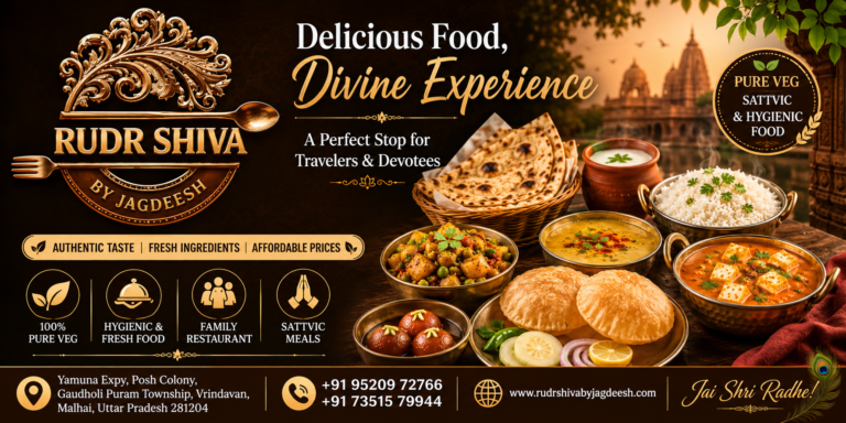 Restaurants in Vrindavan – A Complete Guide to the Best Dining Experience