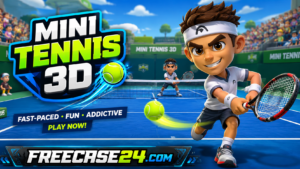 Mini Tennis 3D Game – Play Fun Tennis Action Online on Freecase24