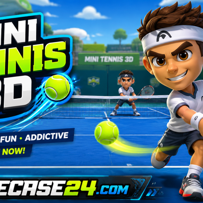 Mini Tennis 3D Game – Play Fun Tennis Action Online on Freecase24