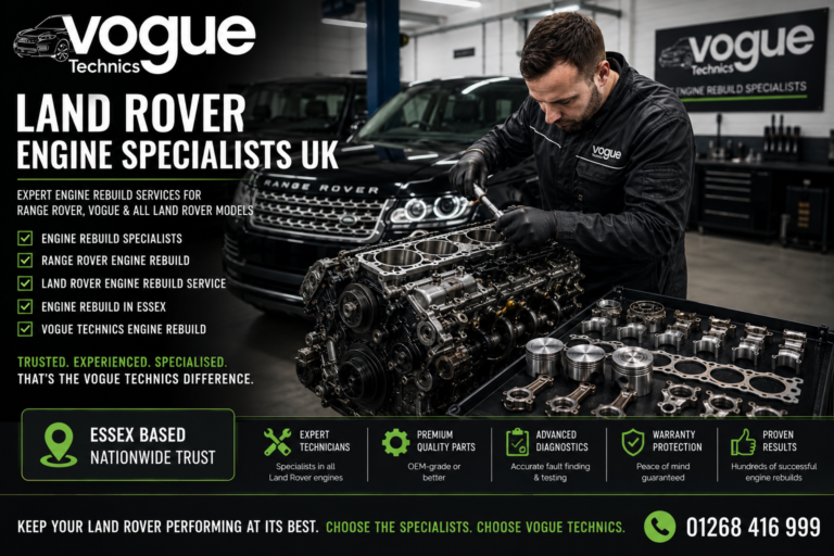Land Rover Engine Specialists UK Expert Engine Rebuild Service – Voguetechnicsenginerebuild