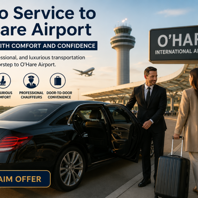 Limo Service to O’Hare Airport – Luxury, Reliability, and Stress-Free Airport Transportation