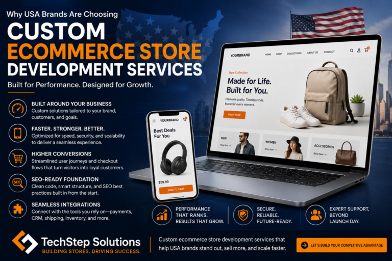 Why USA Brands Are Choosing Custom Ecommerce Store Development Services