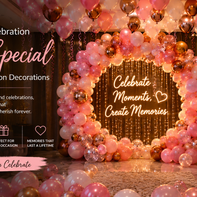 Why Balloon Decoration Mumbai is the Perfect Choice for Every Celebration