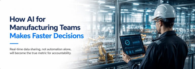 How AI in Manufacturing Is Revolutionizing Industrial Operations