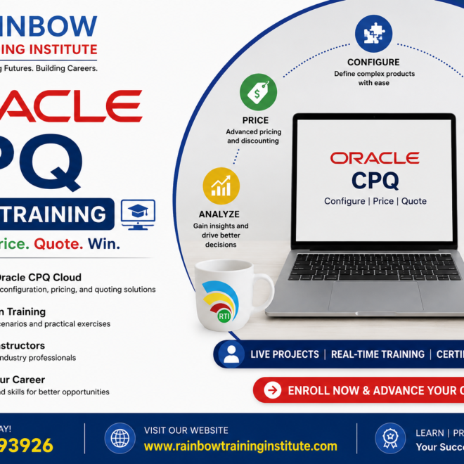 Oracle CPQ online training