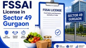 FSSAI License in Sector 49 Gurgaon: Complete Guide for Food Businesses in 2026