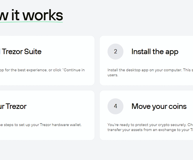 Trezor.io/start (Official) | Installing Trezor Suite (MacOS)