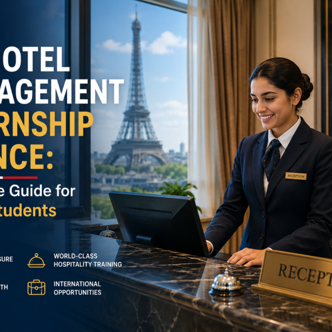 Hotel Management Internship France: Complete Guide for Indian Students in 2026