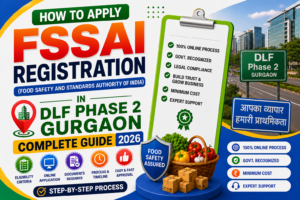 How to Apply FSSAI Registration in DLF Phase 2 Gurgaon – Complete Guide 2026