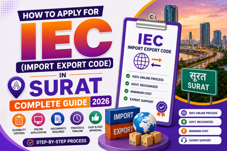 How to Apply for IEC (Import Export Code) in Surat – Complete Guide 2026
