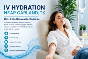 Recharge Your Body with IV Hydration Near Garland, TX