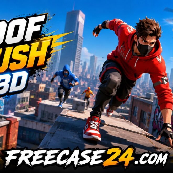 Roof Rush 3D Game – Play Free Online Running Game | Freecase24