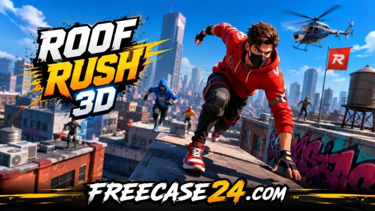 Roof Rush 3D Game – Play Free Online Running Game | Freecase24