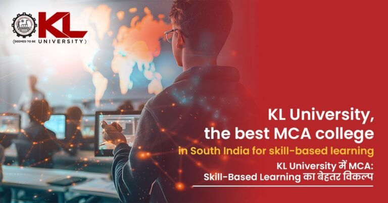 KL University, the best MCA college in South India for skill-based learning