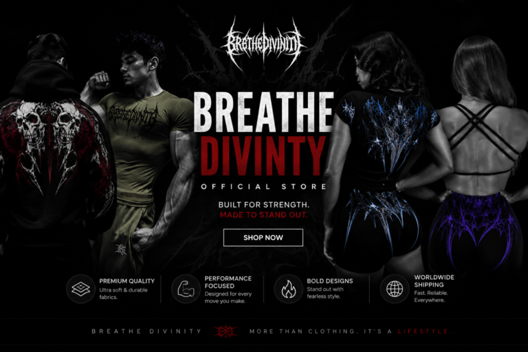 BreatheDivinity UK | Official Breathe Divinity Clothing | Shop Now