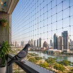 Bird Netting for Rooftops and Open Courtyards