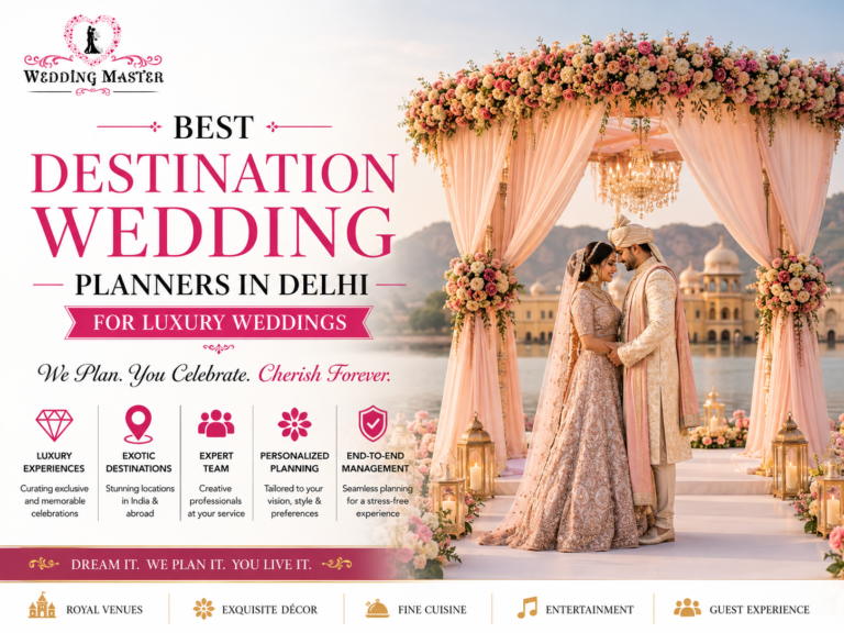 Best Destination Wedding Planners in Delhi for Luxury Weddings