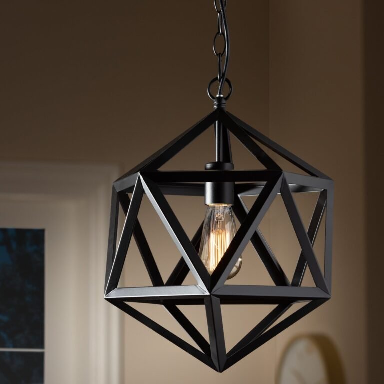Black Metal Hanging Light Fixtures: Modern Lighting Solutions for Stylish Interiors