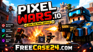 Pixel Wars IO Game – Play Free Online Shooting Game on Free24