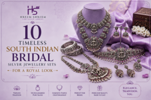 10 Timeless South Indian Bridal Silver Jewellery Sets for a Royal Look